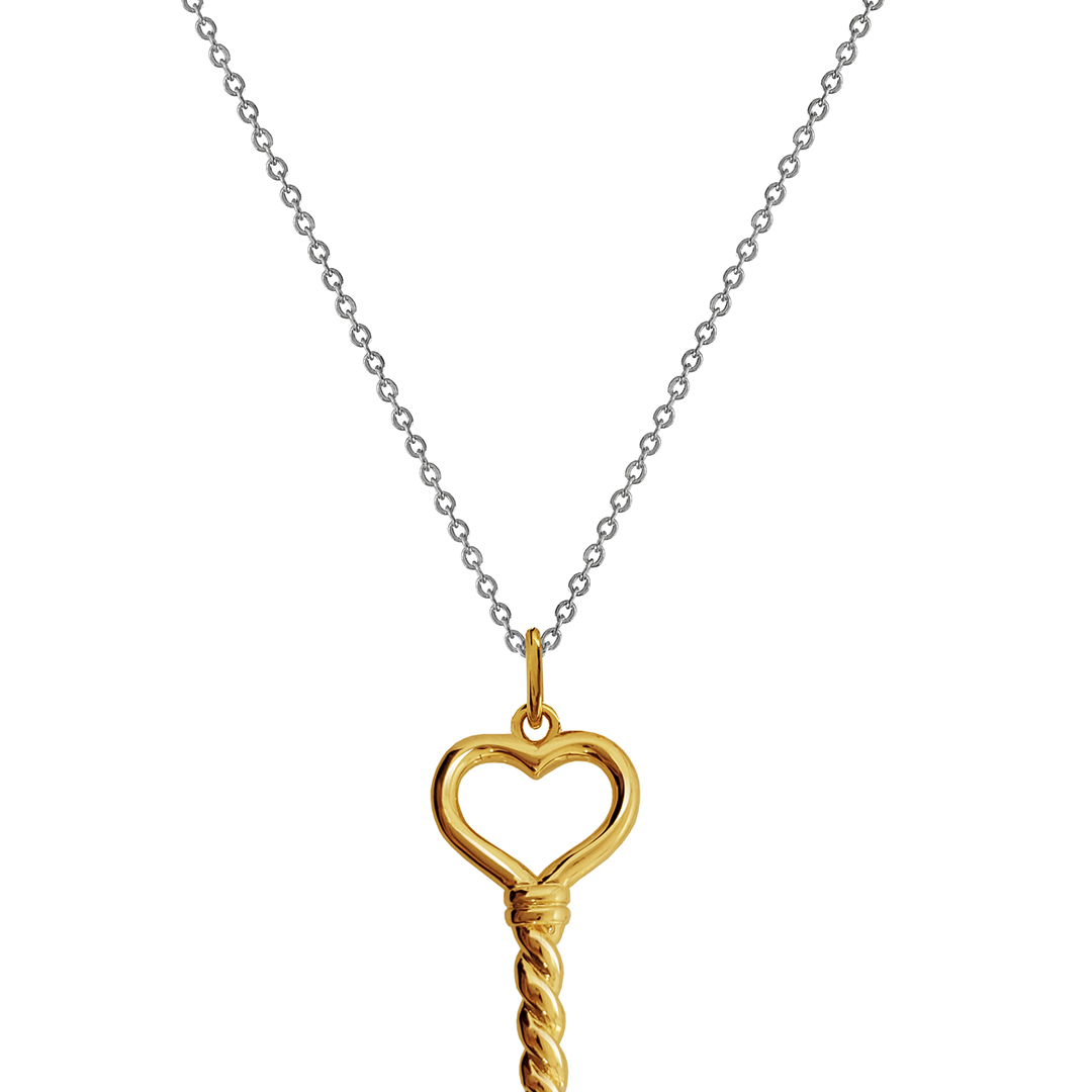 Dije Llave Del Corazon Dorado - Tanya Moss