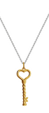 Dije Llave Del Corazon Dorado - Tanya Moss