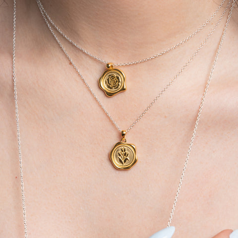 Dije Mujer Plata 925 Sellos Orosa Dorado Cadena Plata
