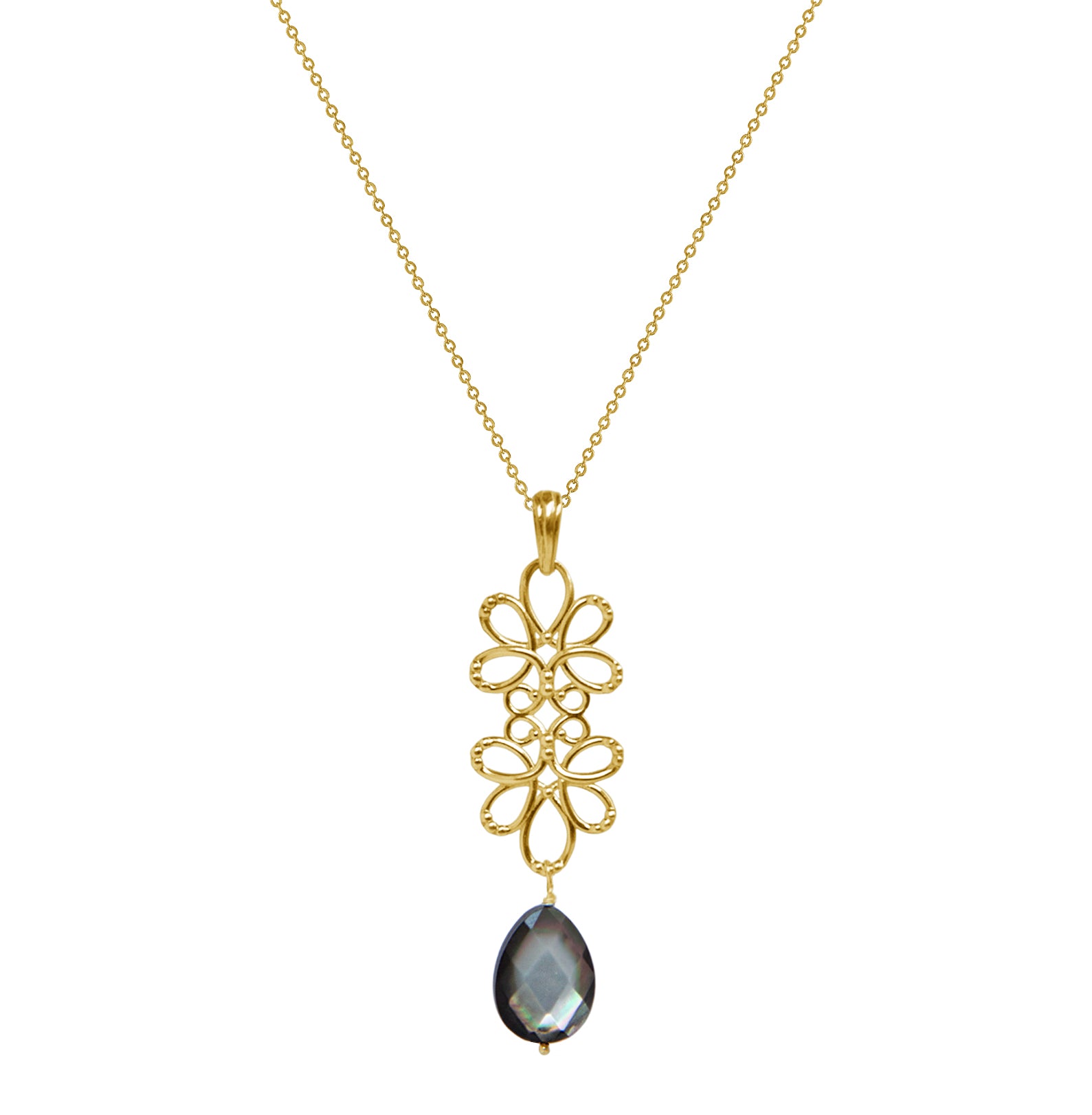 Dije Mujer Plata 925 Serenata Sencillo Dorado - Tanya Moss