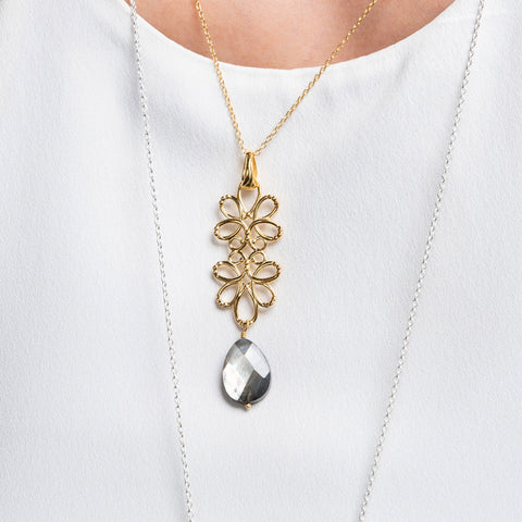 Dije Mujer Plata 925 Serenata Sencillo Dorado