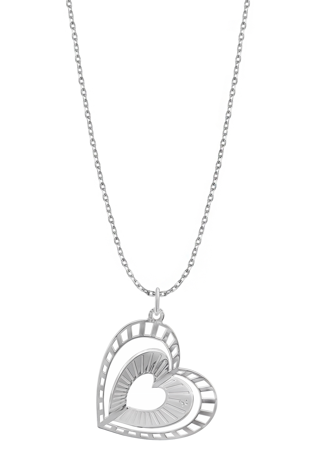 Dije Plata 925 Valentina con Corazón Destellos - Tanya Moss