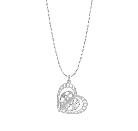 Dije Mujer Plata 925 Valentina Corazon Circulos