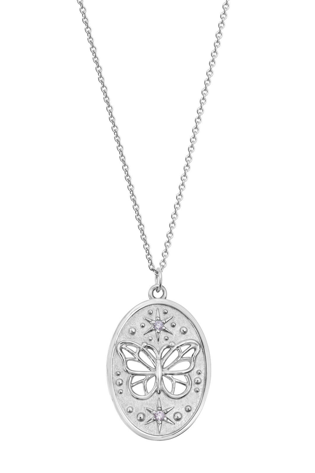 Dije Plata 925 MIA Mariposa Con Circonias - Tanya Moss
