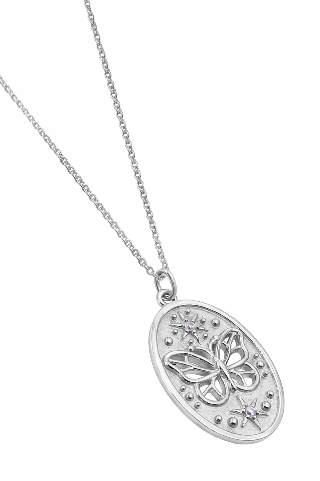 Dije Plata 925 MIA Mariposa Con Circonias - Tanya Moss