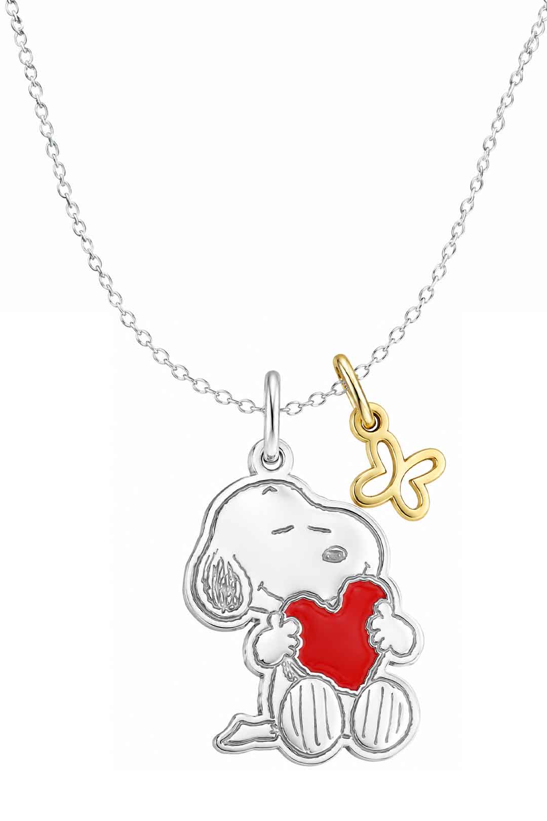 Dije Snoopy Corazón Y Mariposa - Tanya Moss