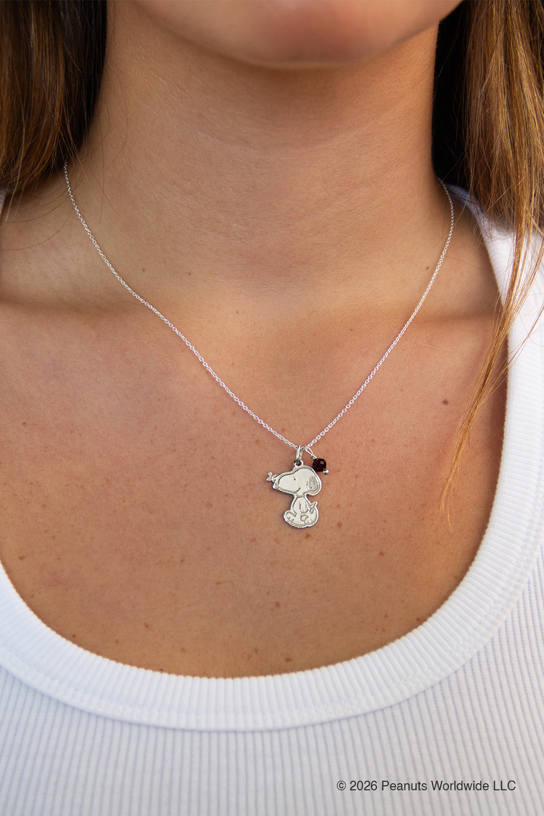Dije Snoopy Con Mariposa