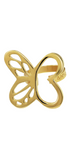 Anillo Plata 925 Esenciales Mariposa Monarca Dorado - Tanya Moss