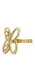 Anillo Plata 925 Esenciales Mariposa Monarca Dorado - Tanya Moss