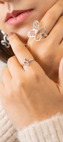 Anillo Plata 925 Lucina Mariposa Circonia - Tanya Moss