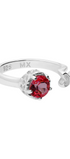Anillo Mariposa Valeska Con Topacio Blazing Red - Tanya Moss