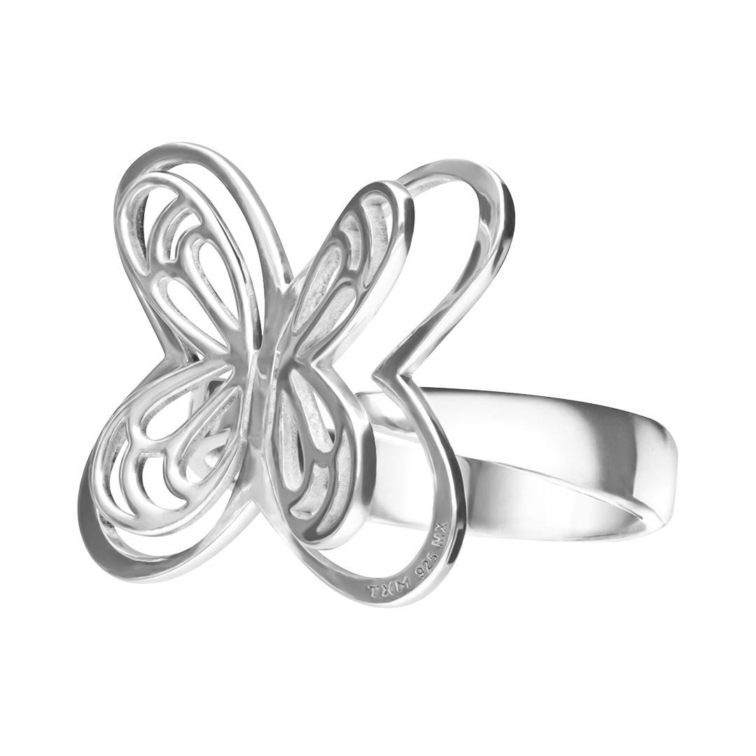 Anillo Plata 925 Aurora Mariposa - Tanya Moss