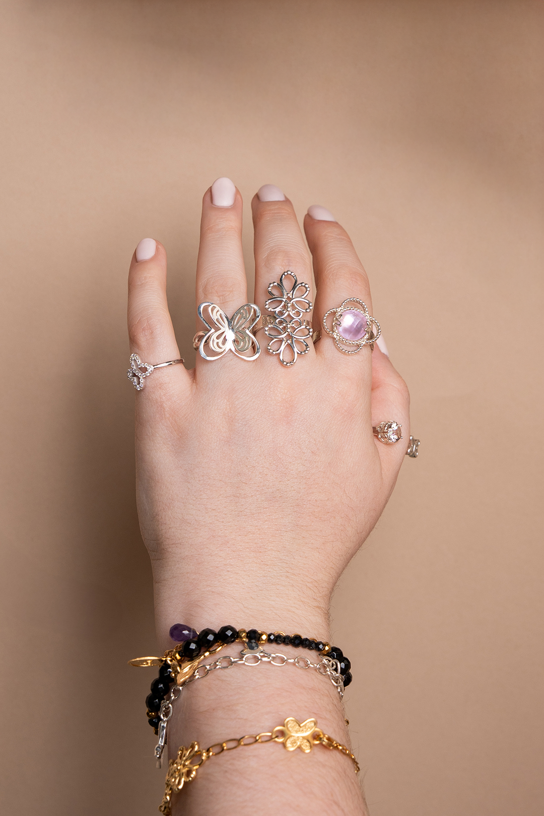 Anillo Plata 925 Aurora Mariposa - Tanya Moss