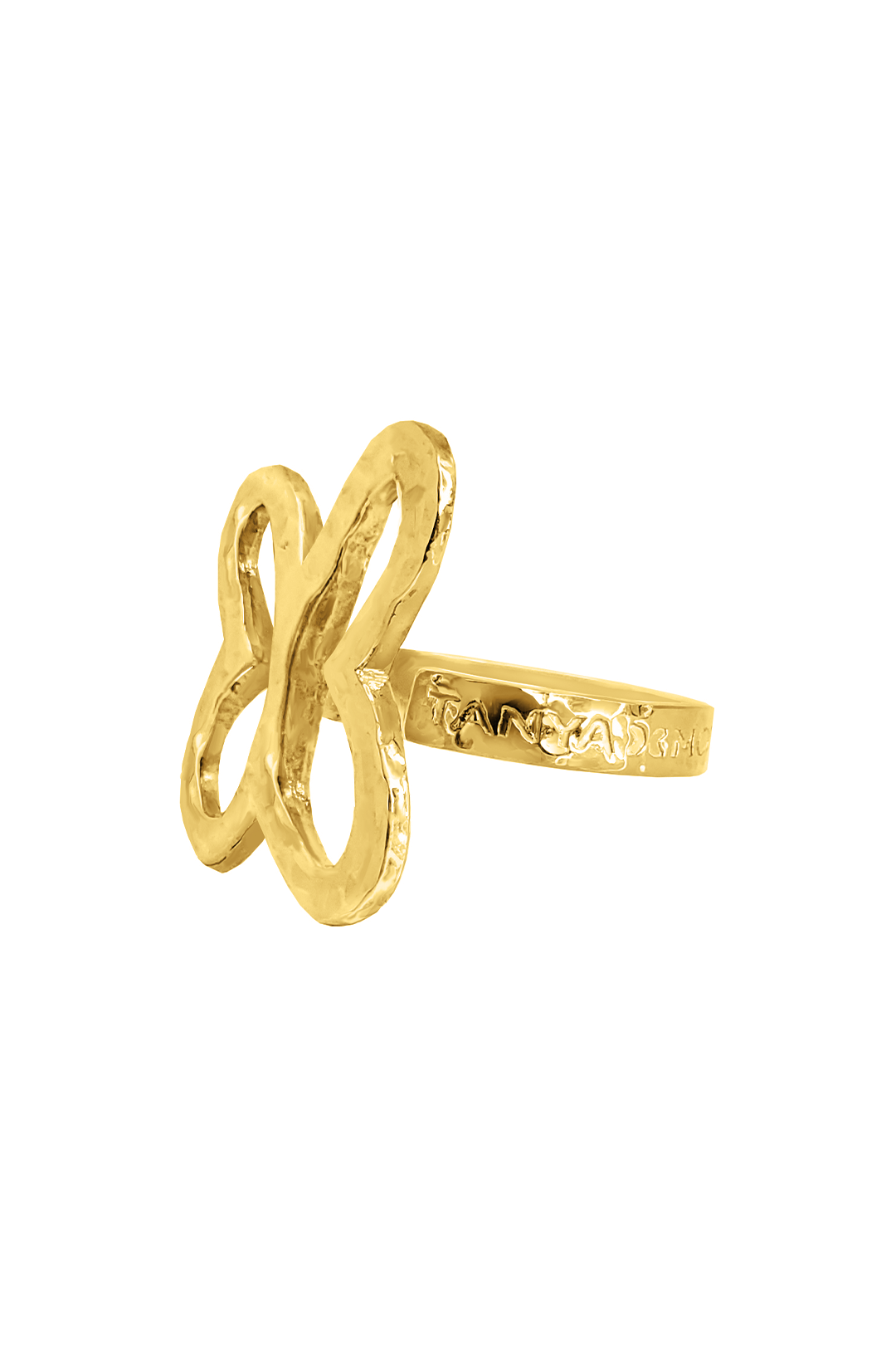 Anillo Plata 925 Liberty Mariposa Dorado - Tanya Moss