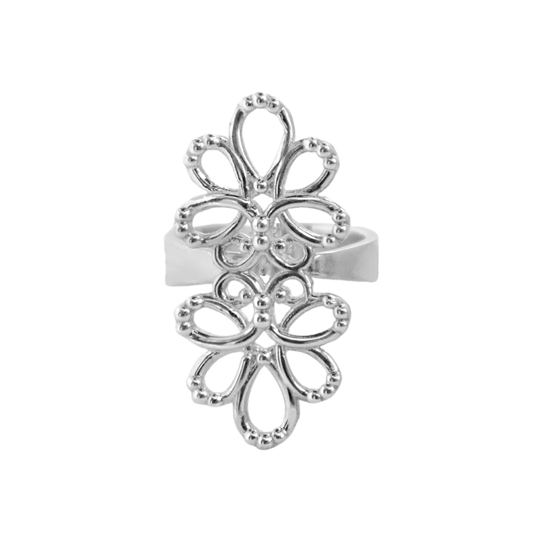 Anillo Mujer Plata 925 Serenata Ajustable