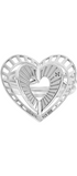 Anillo Plata 925 Valentina con Corazón Destellos - Tanya Moss