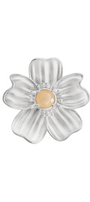 Anillo Plata 925 Florecer con Topacio Champange - Tanya Moss