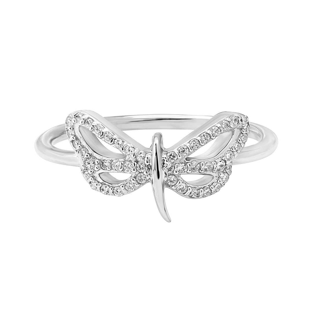 Anillo Lucina Libélula Con Circonias - Tanya Moss