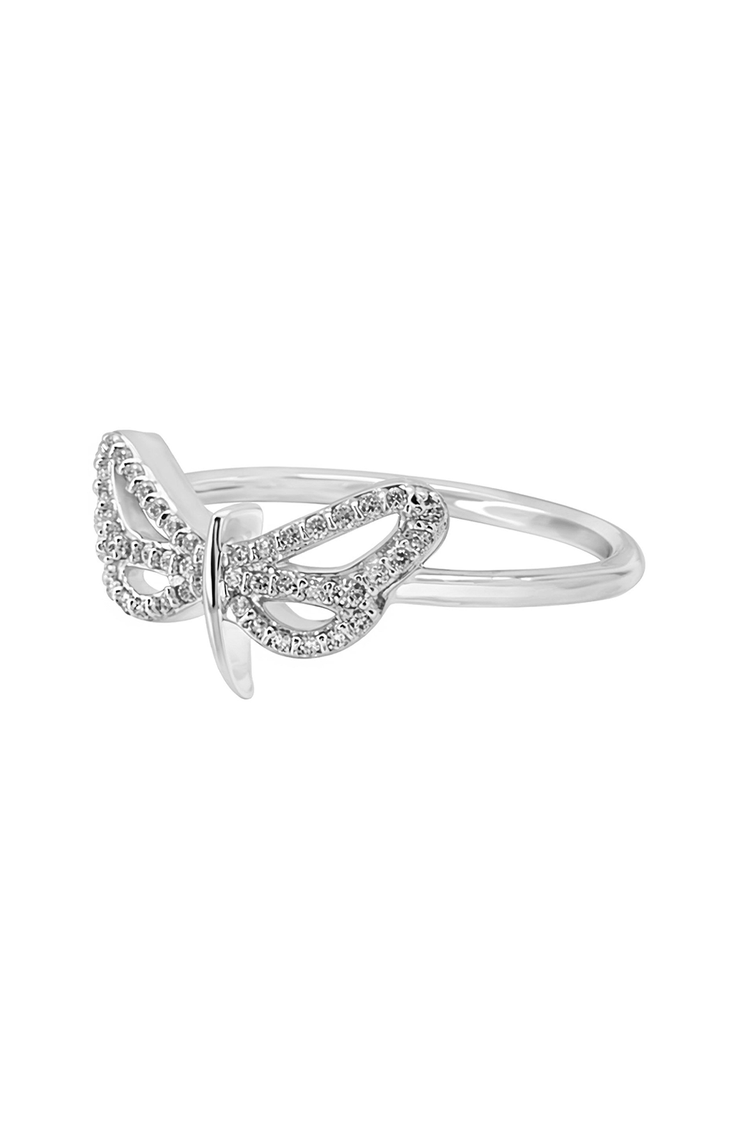 Anillo Plata 925 Lucina Libélula Con Circonias