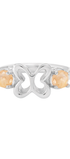 Anillo Plata 925 Mariposa Básica Con Piedra - Tanya Moss