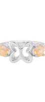 Anillo Plata 925 Mariposa Básica Con Piedra - Tanya Moss