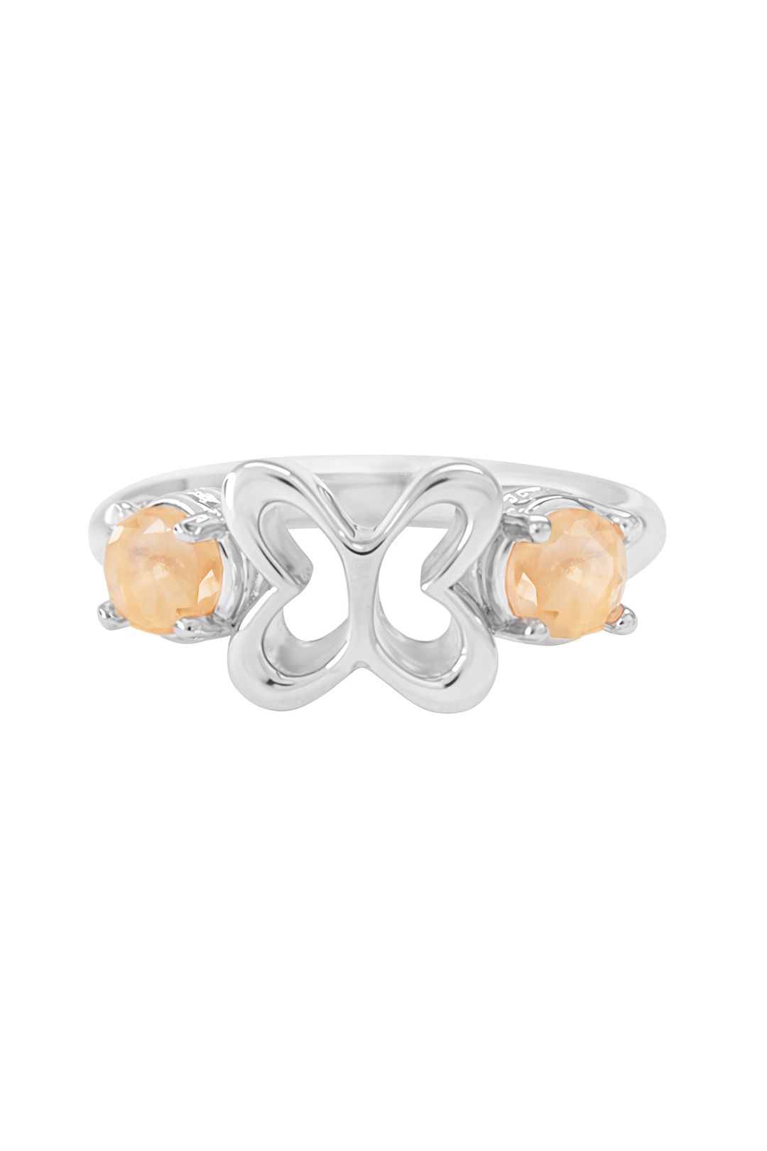Anillo Plata 925 Mariposa Básica Con Piedra - Tanya Moss
