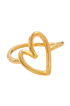 Anillo Corazón Latidos Baño Oro Talla 7 - Tanya Moss