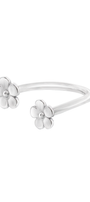 Anillo Plata 925 Linda Dos Flores Abierto - Tanya Moss