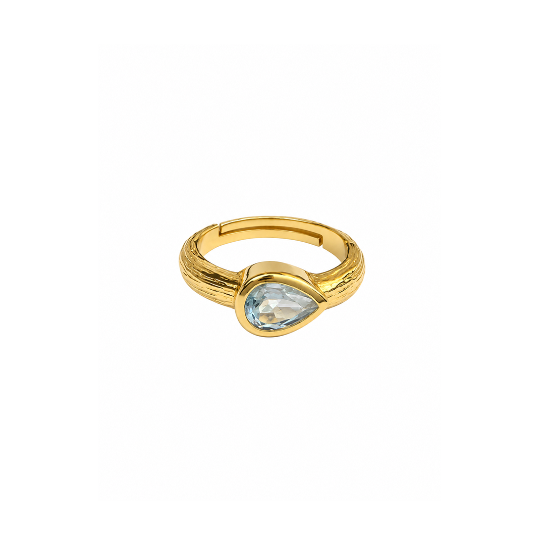Anillo Icónica Piedra Verde