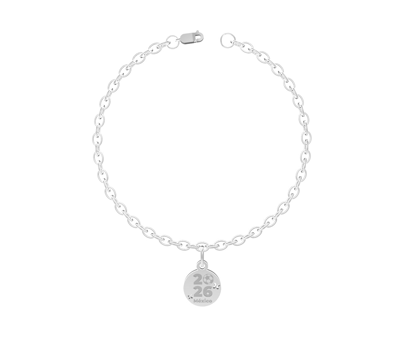 Pulsera Plata 925 Balón 2026