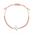 Pulsera Mujer Plata 925 Alegria Mariposa Tejida Nude - Tanya Moss