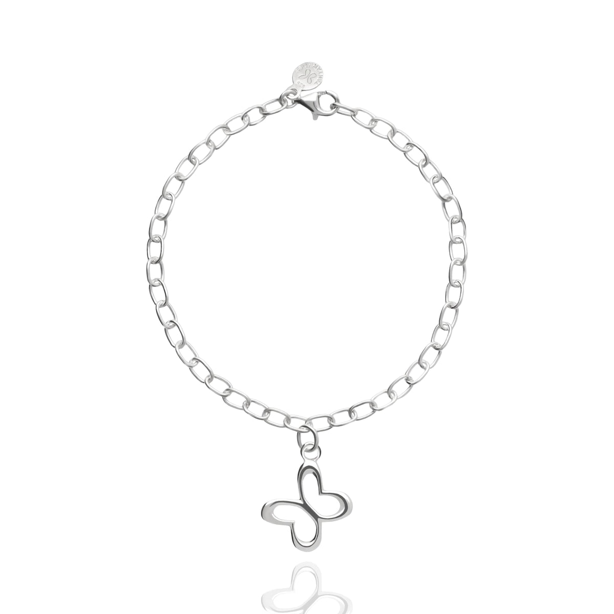 Pulsera Mujer Plata 925 Alegria Mariposa