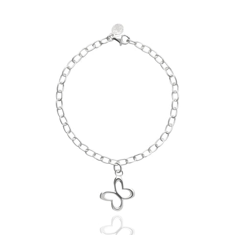 Pulsera Mujer Plata 925 Alegria Mariposa