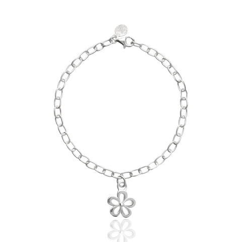 Pulsera Mujer Plata 925 Alegria Flor