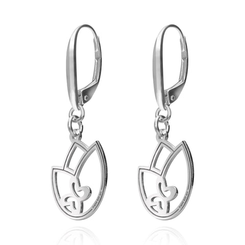 Aretes Mujer Plata 925 Joy Tulipan