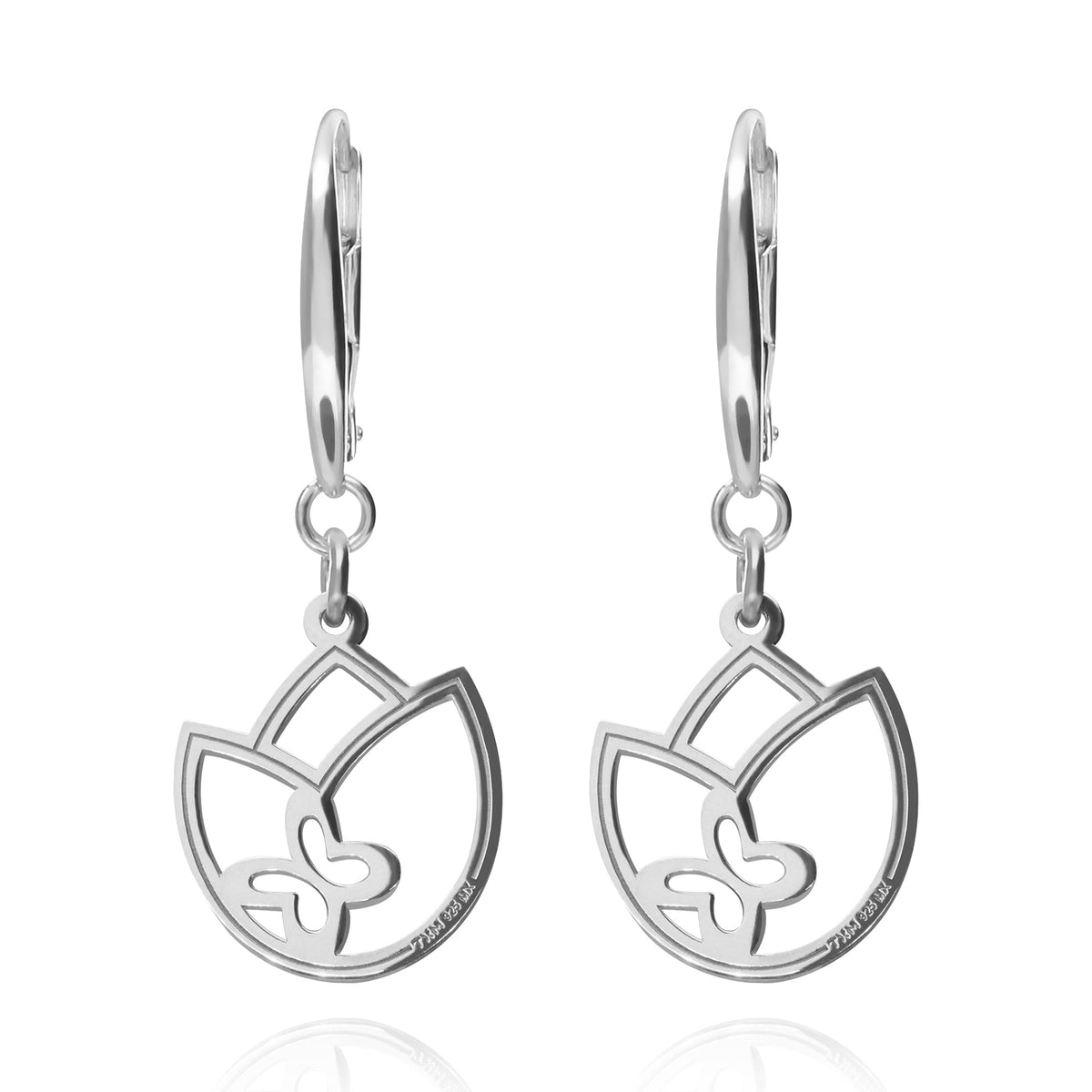 Aretes Mujer Plata 925 Joy Tulipan