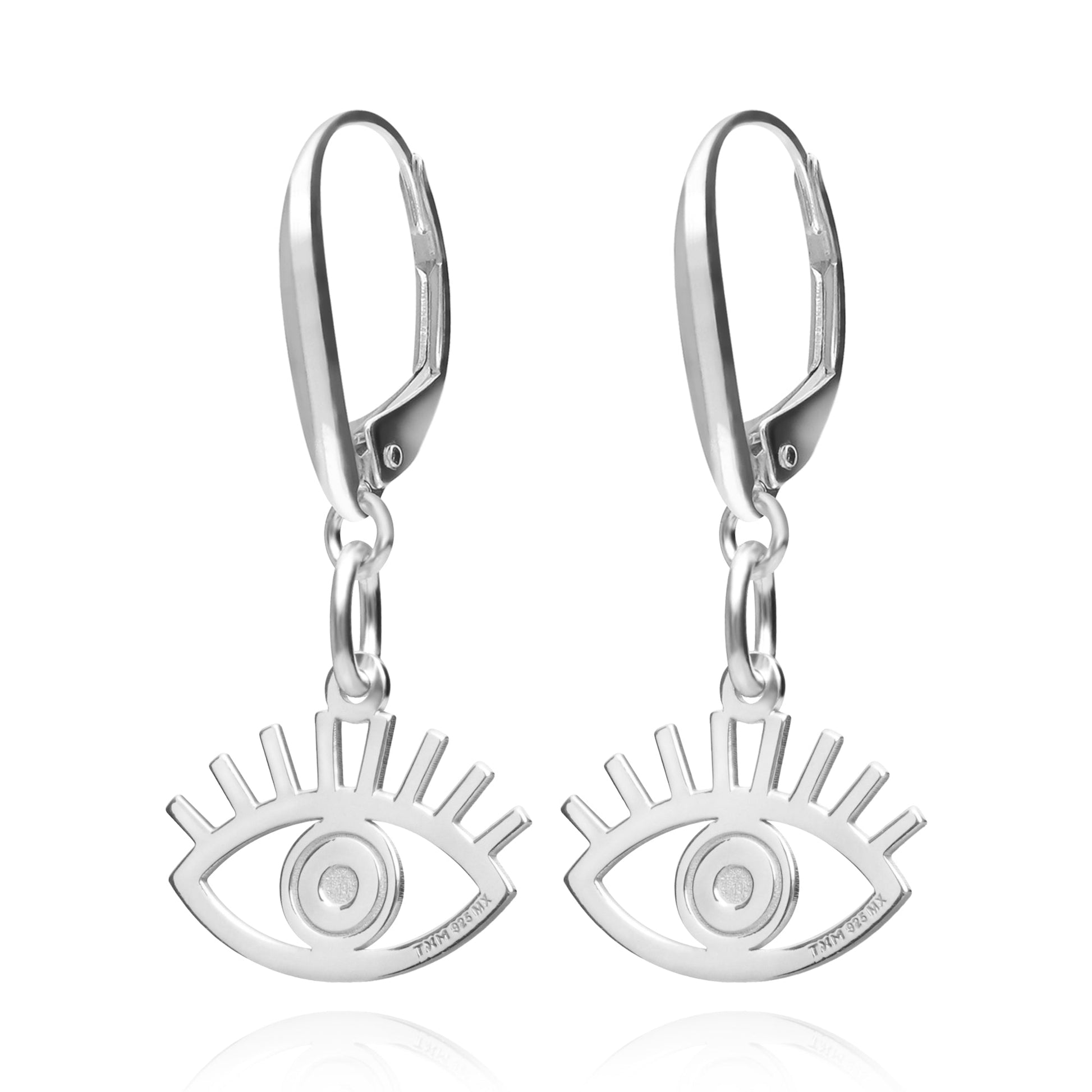 Aretes Plata 925 Carisma Ojo