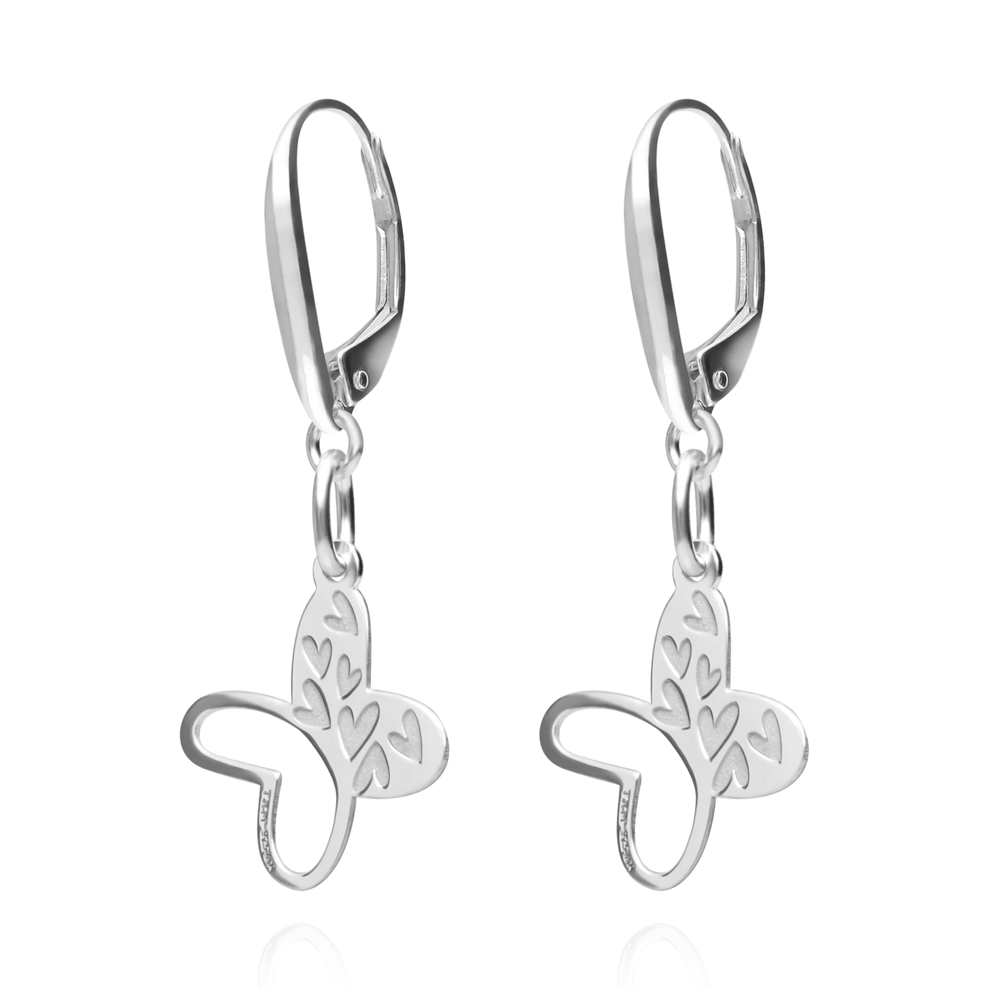 Aretes Plata 925 Carisma Mariposa