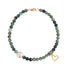 Pulsera Mujer Oro 14K Oro Finito Corazon Esmeralda / Perla - Tanya Moss