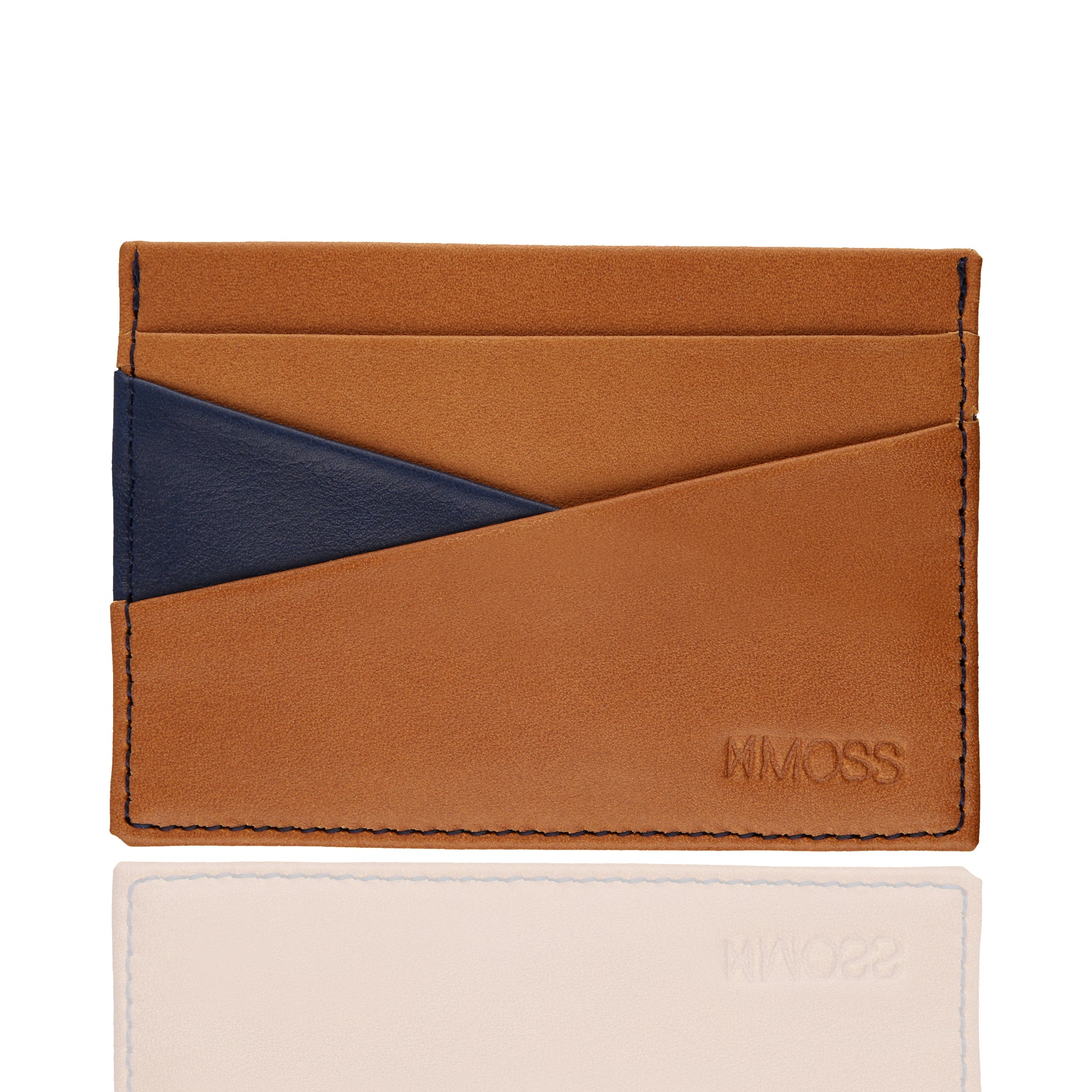 Tarjetero Moss TriÁngulo Miel - Tanya Moss