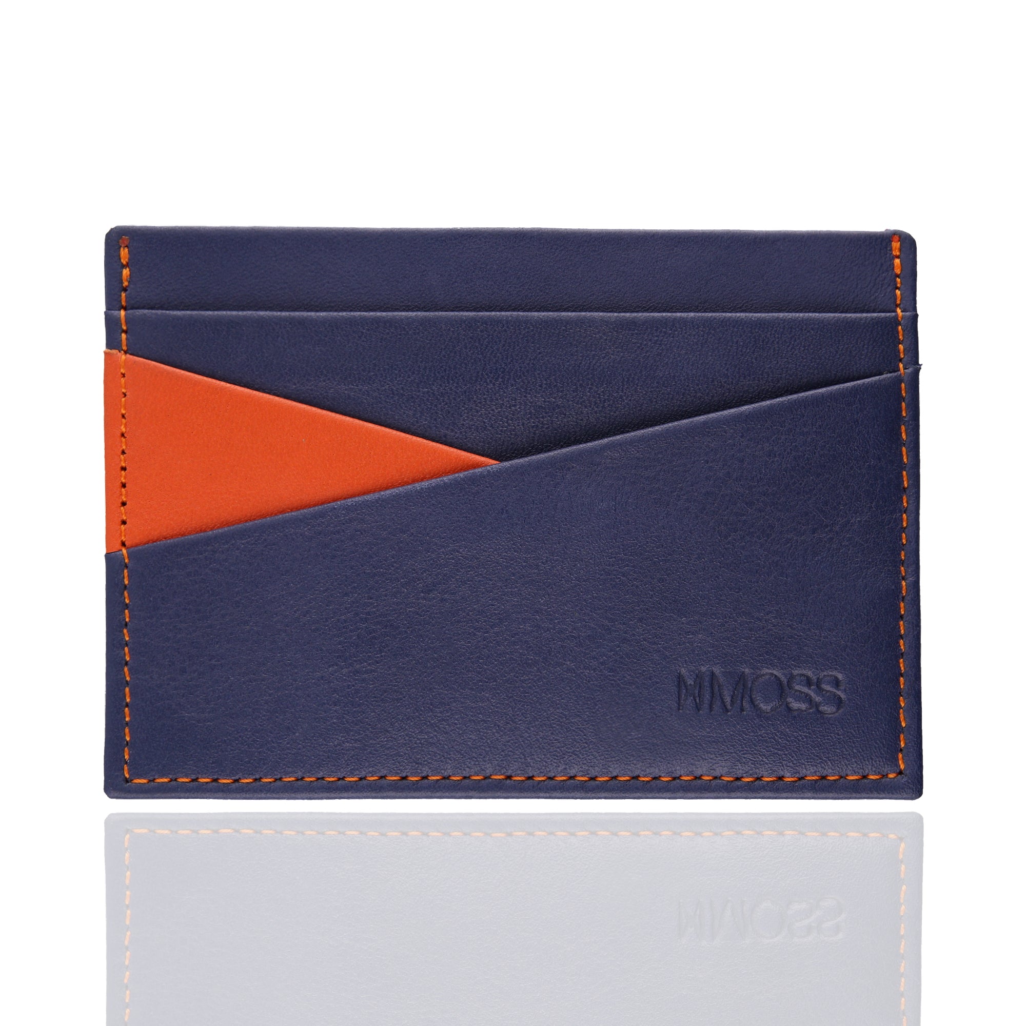 Tarjetero Moss TriÁngulo Azul - Tanya Moss