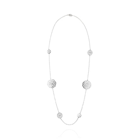 Collar Mujer Plata 925 Atrapasuenos Grande