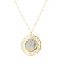 Dije Mujer Plata 925 Religioso Virgen Guadalupe Madre Perla Grande - Tanya Moss