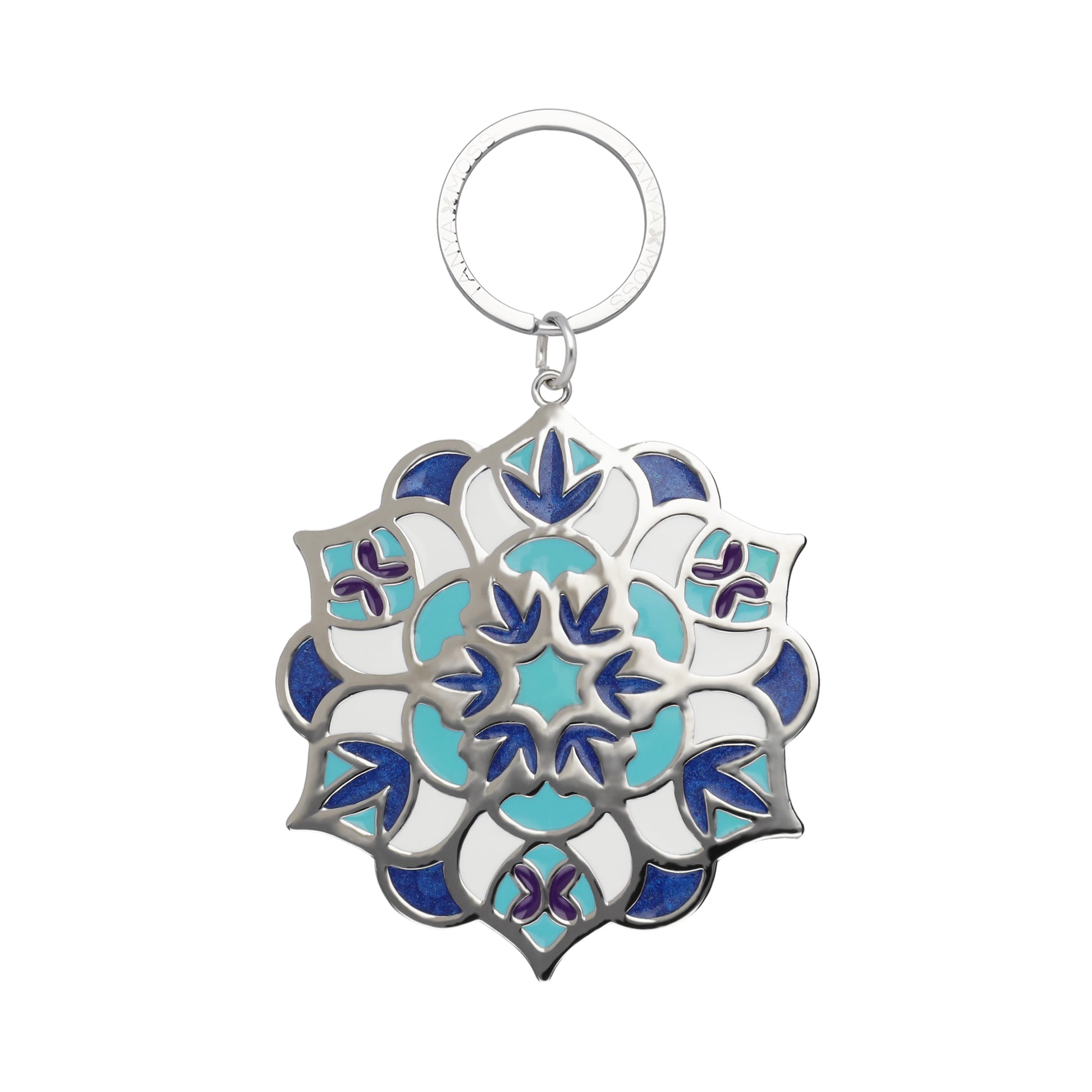 Llavero Mandala Con Esmalte - Tanya Moss